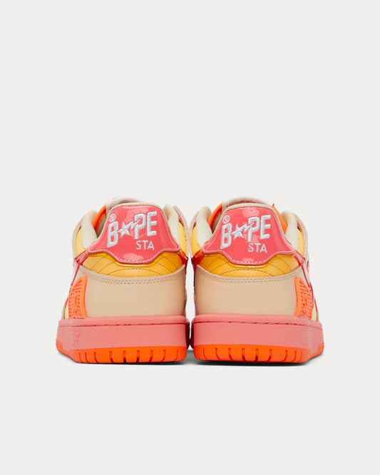 Bape Sta Low A Bathing Ape sk8 low gradient orange