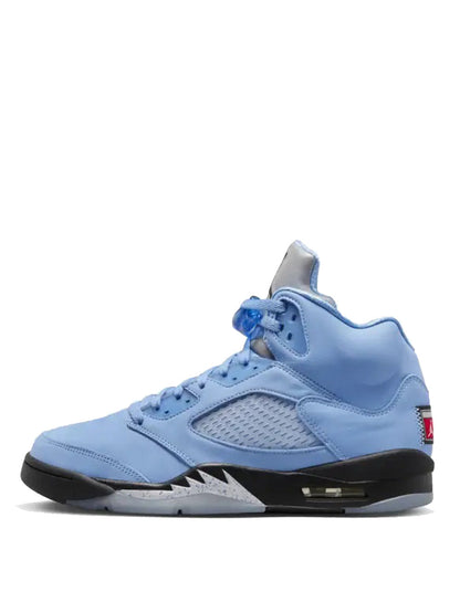 NIKEE AIR JORDAN 5 UNC BLUE