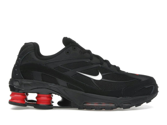 Nikee Shox Ride 2 Black University Red Silver
