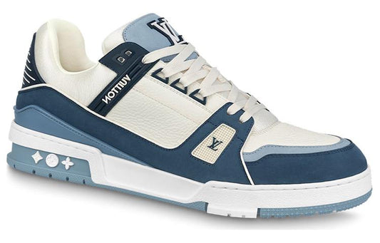 Louis Vuittonn LV Street Style Trainer Sneaker Blue