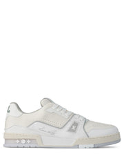 Louiis vuitton trainer sneaker white signature Premium