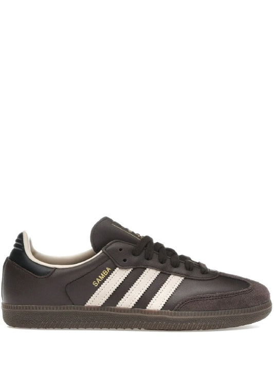 Adidass Samba Og Dark Brown Beige Gum