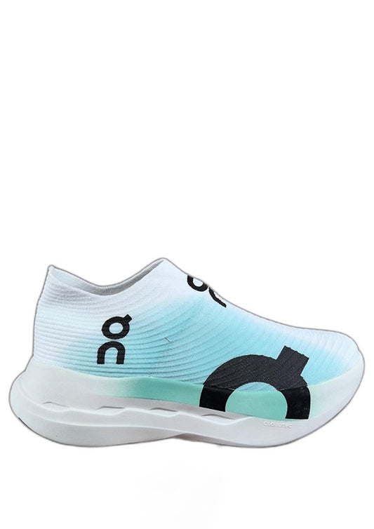 On Cloudboom Strike LS White and Mint Green 5052