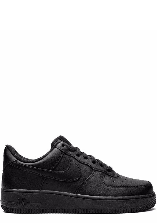 Nikee Airforce 1 Black 1st Leather UA 2603