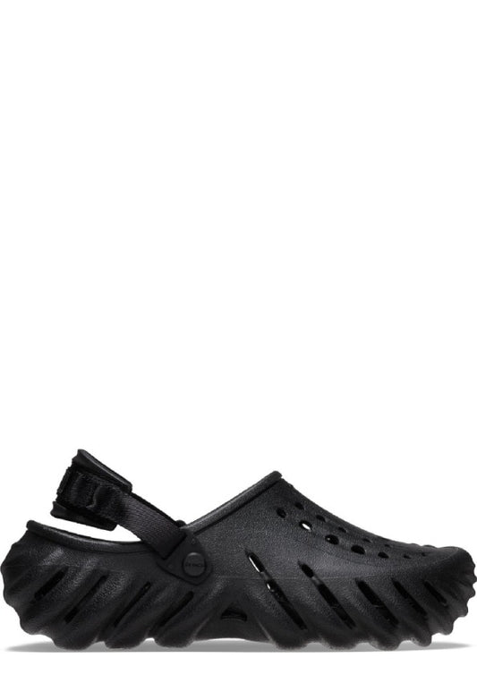 Crocss Echo Clog Poplogo Full Black