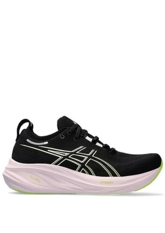 Asicss Gel-Nimbus 26 Black Neon Lime Women 1149