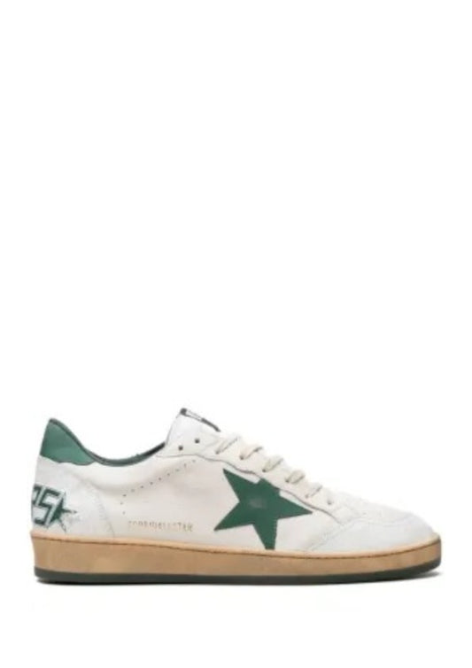 Golden Goose Ballstar WhiteGreen Sneakers