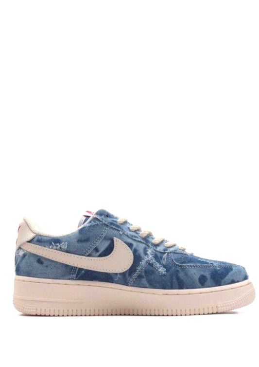 nikee airforce 1 denim blue