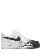 Nikee Airforce 1 Black paint custom