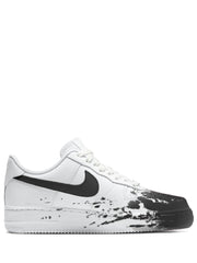 Nikee Airforce 1 Black paint custom