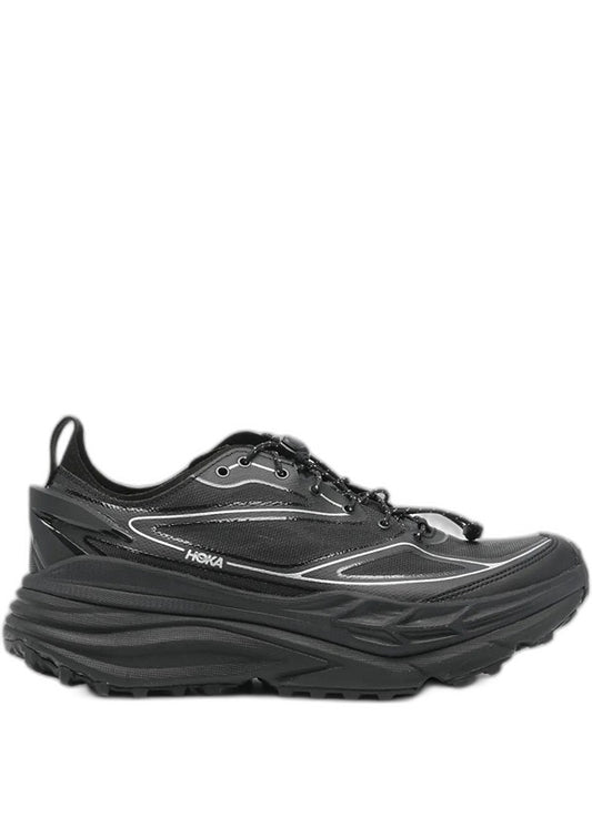 Hoka Stinson One7 Black SIlver 2680