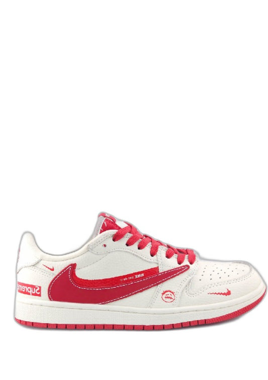 Traviss Scott x Nikee Air Jordan 1 Low x Supremee