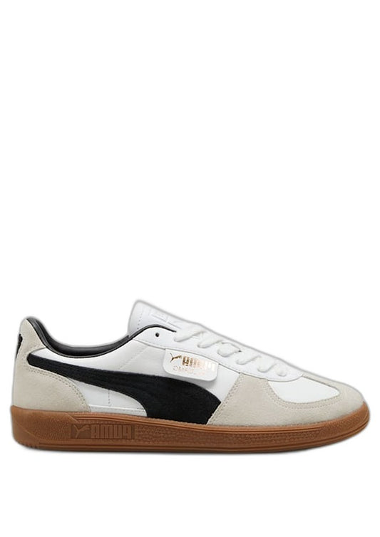 Pumaa Palermo Leather White Black 992