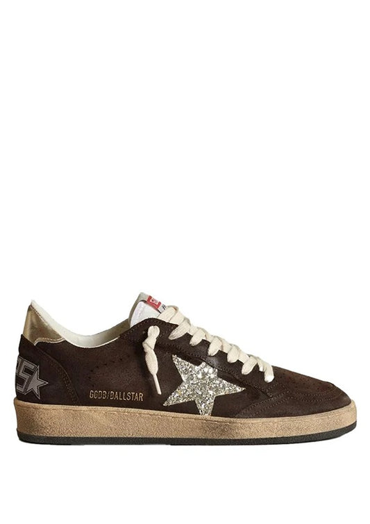 Golden Goose Ball Star Brown Beige