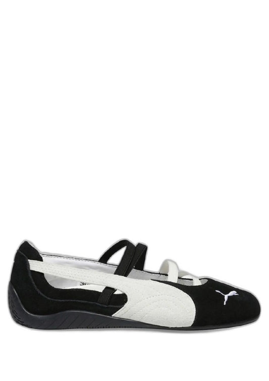 Pumaa Speedcat Ballet Suede Warm White Black 2628