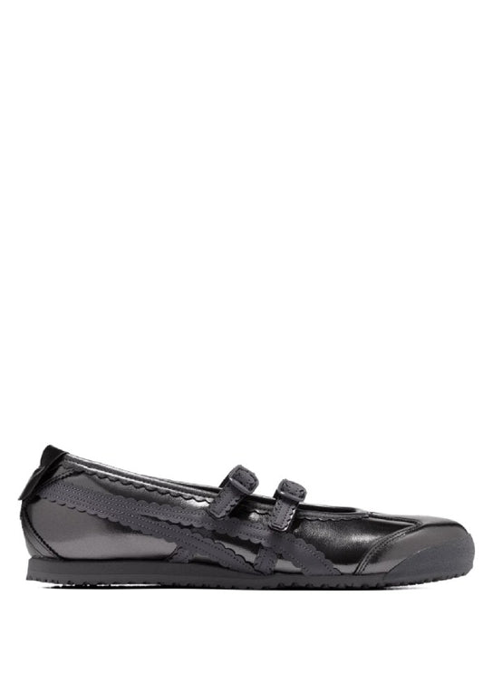 Onitsukaa Tiger Mexico 66 TGRS Black & Gunmetal Mary Jane 6159