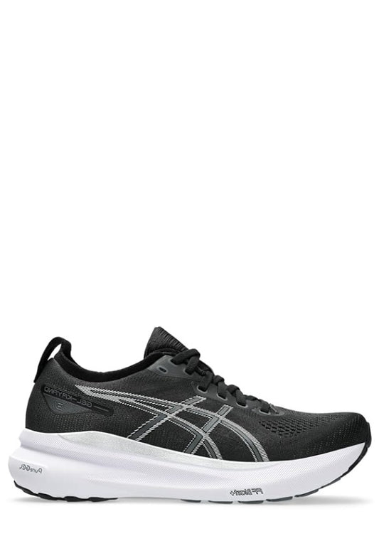 Asicss Gel-Kayano 27 Black White Silver 1035