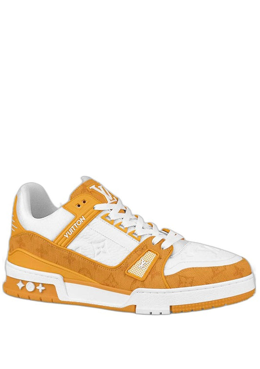 Trainer White Yellow