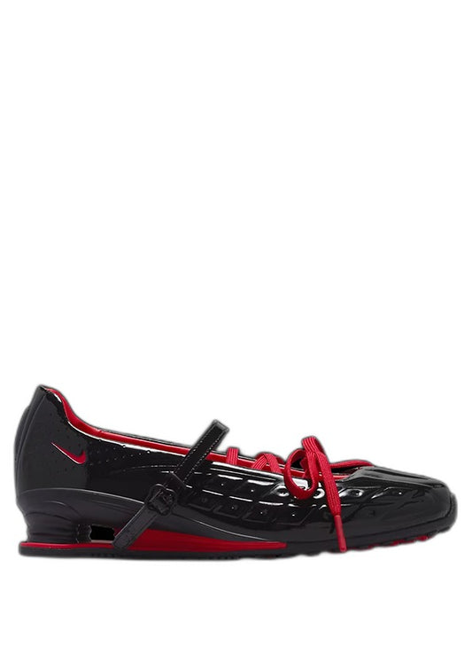 LABELHOOD x Nikee Shox Z Calistra Black University Red