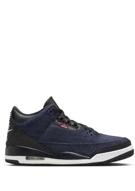Nikee Leviis x Air Jordan 3 Retro Indigo MenTrack 658