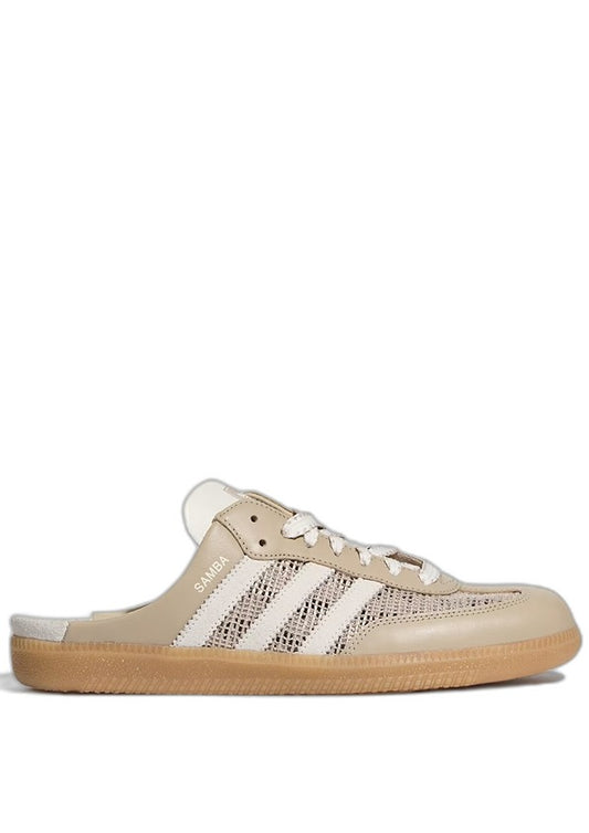 Adidass Samba OG Mule Khaki Off-White Gum 1295