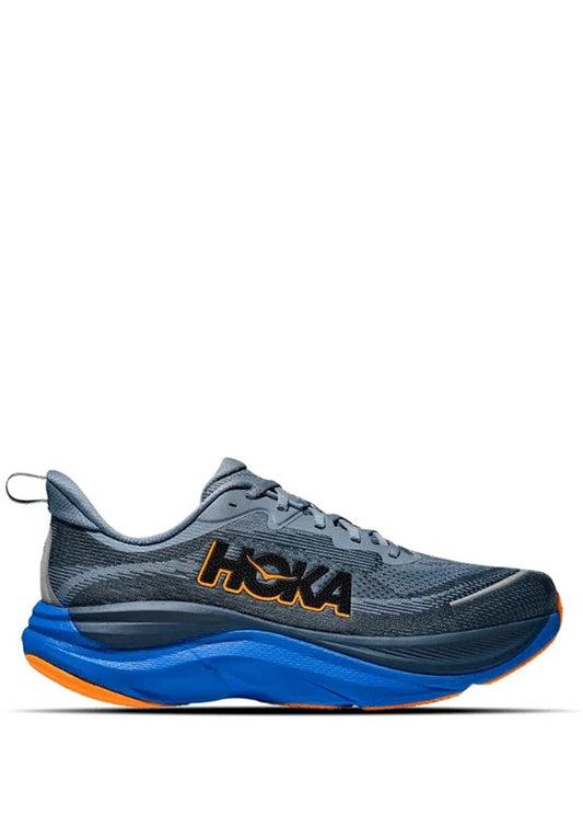 Hoka Skyflow Wide in DownpourThunder Cloud
