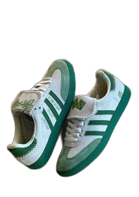 Adidass Samba X Stussy Green