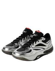 Reebok Engine A Black Silver basketball shoes