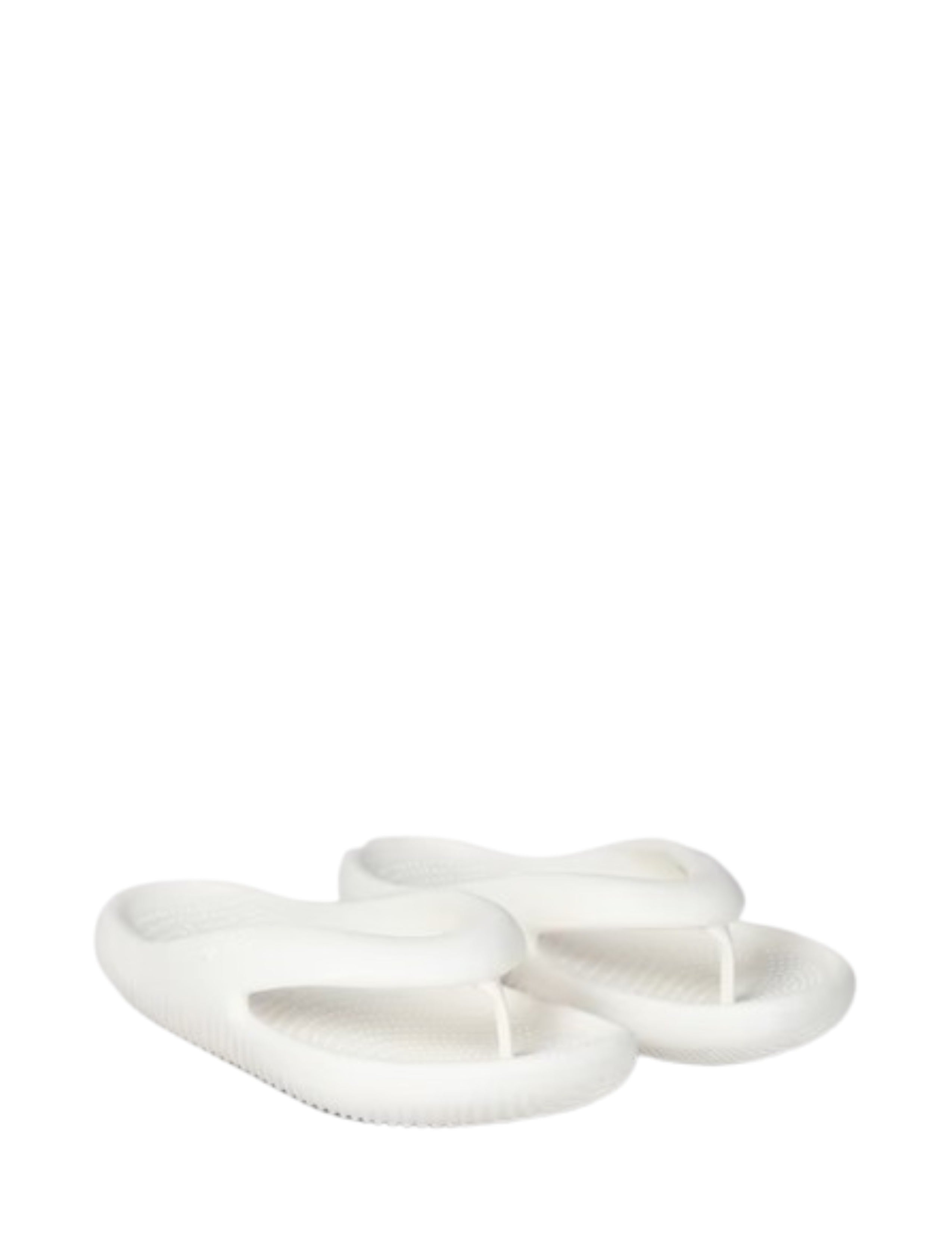 crocss MELLOW RECOVERY FLIP Flops Whites
