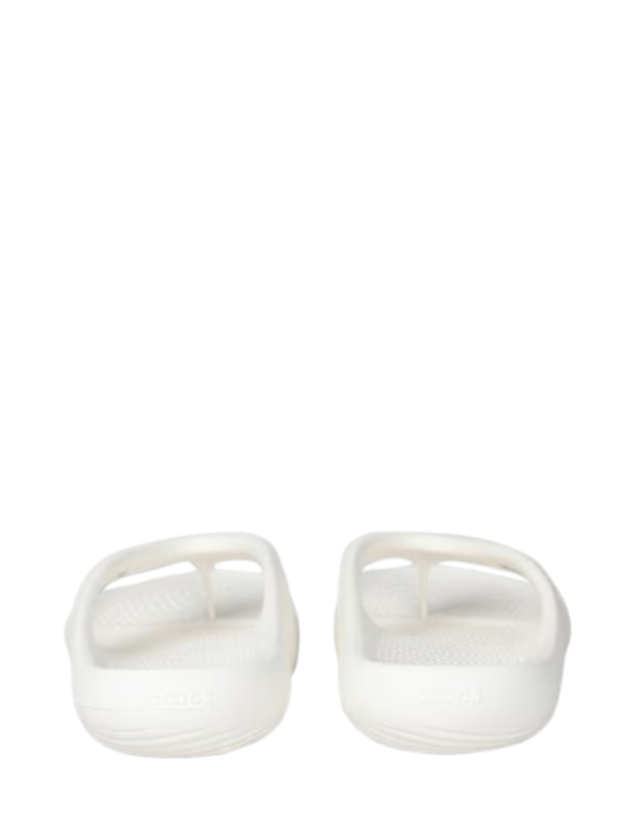 crocss MELLOW RECOVERY FLIP Flops Whites