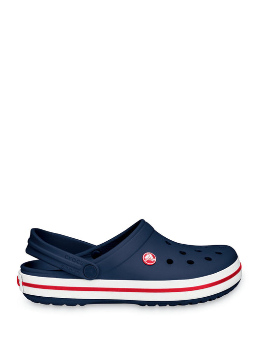 Womens Crocss Bayaband Classic clogs Navy With 10 Jibbits Charms