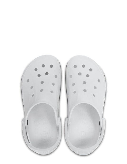 Womens Crocss Bayaband Classic clogs White With 10 Jibbits Charms