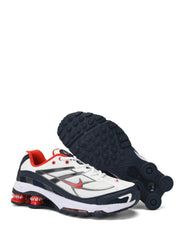supreme X nikee R4 shox Navy red