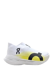 On Cloudboom Strike LS White yellow
