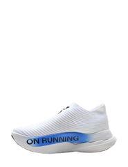 On Cloudboom Strike LS White blue