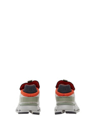 On Cloudnova Silver Orange Cloudtec Athletic