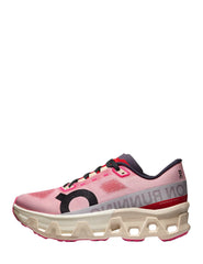 On Cloudmonster Hyper running shoes in a redcream