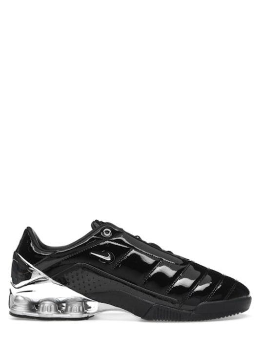 Nikee Total 90 Shox MagiaBlack and Metallic Silver