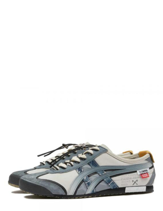 Onitsuka tigerr Mexico 66 Panda Prank Custom Misty Fields with Og box and accessories