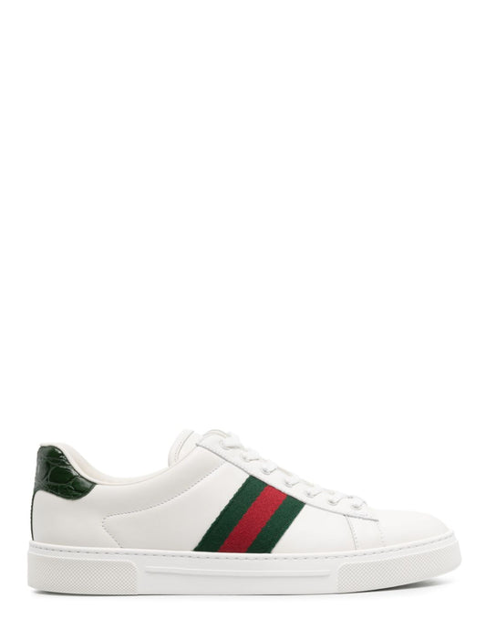 Guccii ACE BLUE RED TRAINER 407