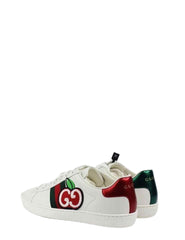 Guccii Ace Low GG Apple Patch White 408