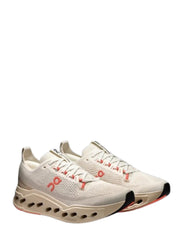 On Cloudsurfer Max Ivory White Salmon 348