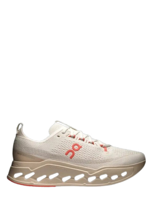 On Cloudsurfer Max Ivory White Salmon 348