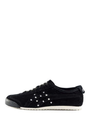 Onitsukka Tiger Unisex Mexico 66 Sneakers Black Suede Diamond