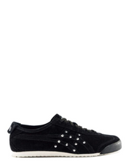 Onitsukka Tiger Unisex Mexico 66 Sneakers Black Suede Diamond