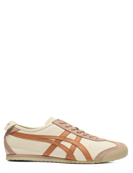 Onitsukka Tiger Mexico 66 Birch and Rust Orange