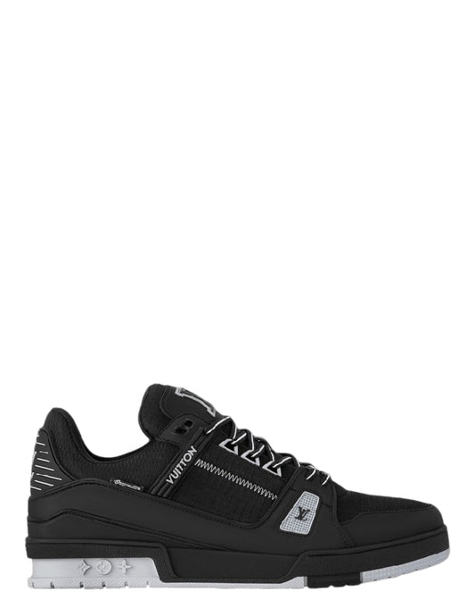 louiss Vuitton LV Trainer Sneakers black grey