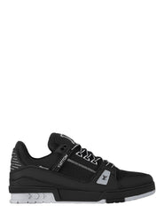 louiss Vuitton LV Trainer Sneakers black grey