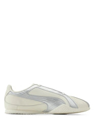 Pum_a Bella V2 Leather in the White Aged Silver