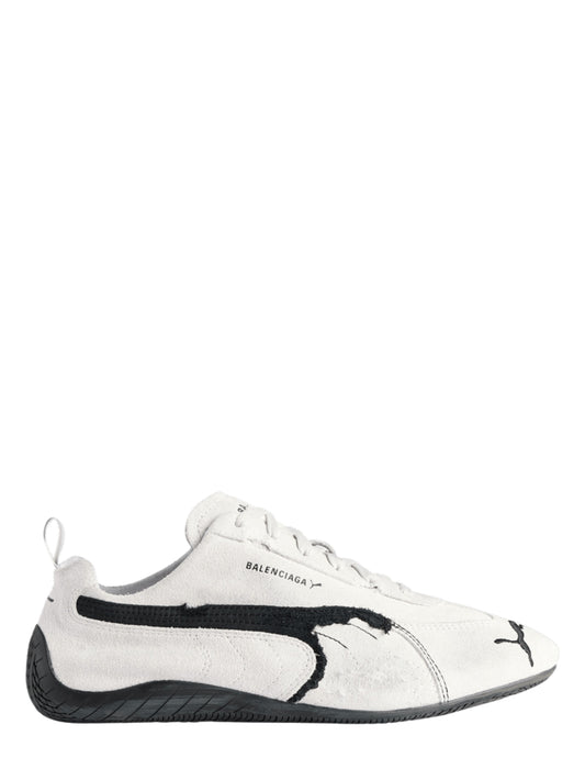 WMN Balenciaga x Pumma White and Black Athletic Shoes